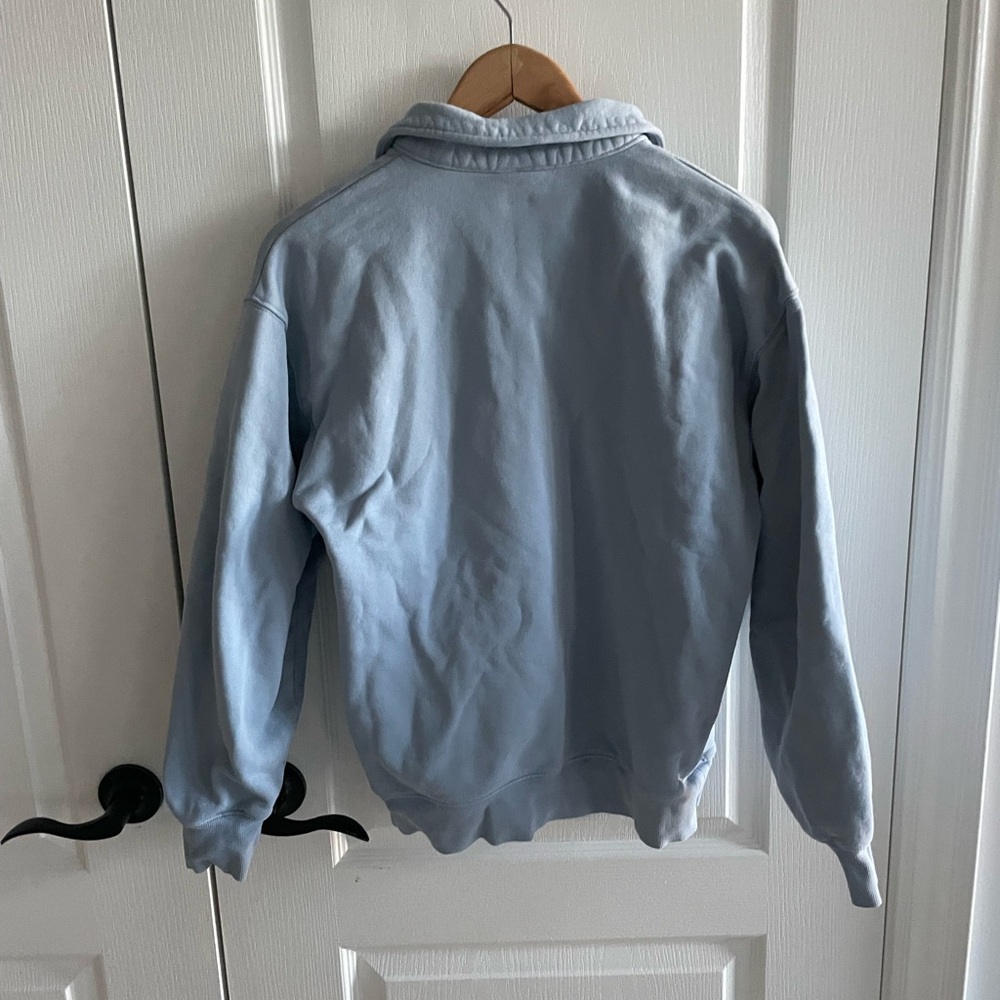 Tna Blue Cozy Fleece Pullover - Picture 3 of 6